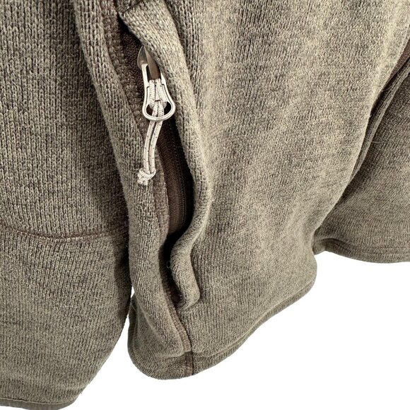 Avalanche Mens Olive Green Zip Pocket & Closure Fleece Jacket Size M - Picture 4 of 13